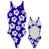 Turbo Hawaii Pro Resist Swimsuit Bleu 3XL Femme
