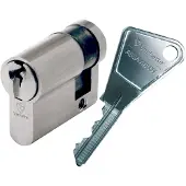 Vachette Cylindre de sureté simple V5 - Dimensions 30 x 10 mm