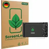 ScreenLeaf Film de protection d'écran, Protection d'écran Écologique, Clear, Anti-Rayures