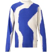 Only & Sons Pull-over 'ONSEMIR' bleu / gris clair