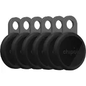 Chipolo LOOP Schwarz 6-Pack (Android, iOS), Traceur, Noir