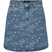 Vero moda Jupe 'VMNELLE' bleu / bleu denim