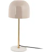 Leitmotiv - Lampe de table Manta - Gris - Ø20cm Lampe de table - Lampe de chevet, salon, chambre à coucher