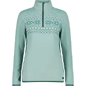 CMP 35l0416 Half Zip Sweatshirt Vert L Femme