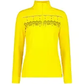 CMP 35l0396 Half Zip Sweatshirt Jaune L Femme