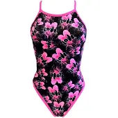 Turbo Double Heart Revolution Swimsuit Noir,Rose S Femme