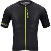 BRN Maillot à Manches Courtes Cross