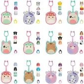 Squishalongs sleutelhanger clips assorti