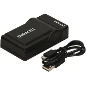 Duracell - Chargeur de batterie USB - noir - pour Nikon D3200, D5100, D5200, D5300, D5500, D5600, Df ; Coolpix P7000, P7100, P7700, P7800