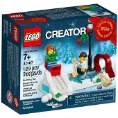 LEGO 40107 Aventure hivernale en patins à glace