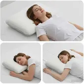 vidaXL Coussin de sommeil Uni 60 x 40 x 13 cm