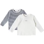 Stellou & Friends T-Shirt bleu marine / blanc naturel