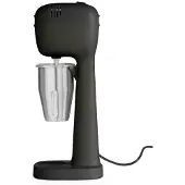 Hendi Mélangeur Milkshake BPA-frei - Design by Bronwasser, Schwarz, 230V/400W, 170x196x(H)490mm