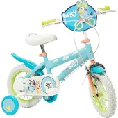 Toimsa Vélo pour enfants Bluey 12 Bleu et bleu lime