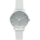 Olivia Burton Montre - - OB16US27 - Analogique - Quartz - Bracelet en Nylon Gris