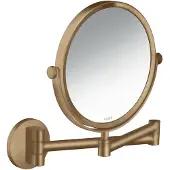 Hansgrohe AXOR UNIVERSAL Circular miroir de rasage, grossissement 1,7 fois, pivotant, inclinable, 42849140