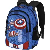 KARACTERMANIA Marvel Captain America Gears Plus Running Backpack Bleu Enfants