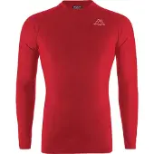 Kappa Vurbat Long Sleeve Base Layer Rouge S Homme