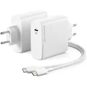 Alogic WCG1X100-EU Chargeur 100W USB-C EU-Plug blanc