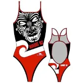 Turbo Maori New Zealand Swimsuit Rouge,Noir XL Femme
