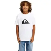 Quiksilver T-Shirt 'EV COMP' noir / blanc