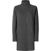 Pepe Jeans Robes en maille 'Carola' gris foncé