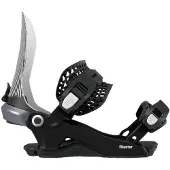 Bataleon Blaster Heelwarp Snowboard Bindings Argenté M-L