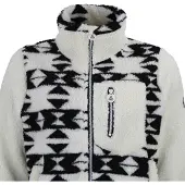 Mountain Peak Polaire zippé poche poitrine femme Sherpa 350G