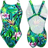 Turbo Jungle Bird Swimsuit Multicolore 5-6 Years Fille