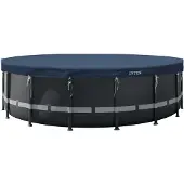 Intex Bâche de Couverture Deluxe Ø 488 cm pour piscine ronde - Prism Frame - Ultra XTR