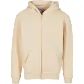 Urban Classics Uck8003 Full Zip Sweatshirt Beige 158-164 cm Garçon