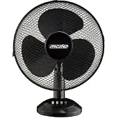 Mesko Ventilateur De Table De 40 Cm 45w Noir