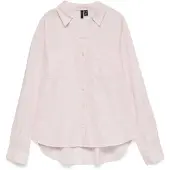 Vero Moda Islunn Long Sleeve Shirt Rose M Femme