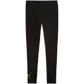 Puma Pantalon de sport 'Ess' or / noir
