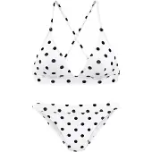 LASCANA Hauts de bikini noir / blanc