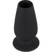 Sans marque - Plug anal creux - silicone noir