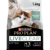 Purina LiveClear Kitten à la dinde pour chaton
