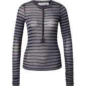 Weekday T-shirt gris foncé / noir