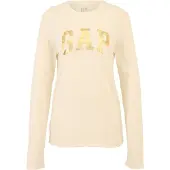 Gap T-shirt or / blanc cassé