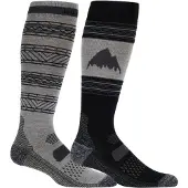 Burton Performance Lightweight Socks 2 Pairs Noir,Gris EU 40 1/2-43 1/2 Homme