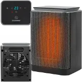 Kaminer 26374 Chauffage électrique LUMNI, 1500 W, noir