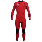 Seland Noja 4/3 Mm Long Sleeve Chest Zip Neoprene Suit Rouge XL Homme