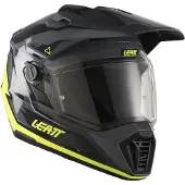 Leatt 7.5 V26, casque d aventure ,Noir/Gris Foncé/Jaune Néon ,XL