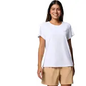 Columbia Bluevista Hill Short Sleeve T-shirt Blanc XL Femme