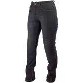 Roleff Racewear motorbroek Kevlar jeans voor dames, zwart, maat 27 (Femmes, 27)
