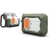 Urban Armor Gear Housse de protection pour AirPods Pro 3, UAG Plasma, vert transparent