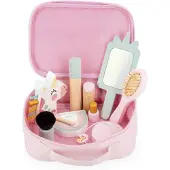 Janod Unicorn Vanity Suitcase Educational Toy Educational Toy Rose Enfants