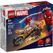 LEGO Marvel - Spider-Man et sa moto contre Ghost Rider - 76335
