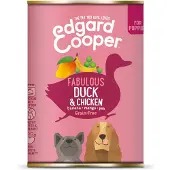 Edgard & Cooper Puppy - Canard et poulet - 6 x 400 g