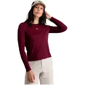 Siroko Wander Long Sleeve T-shirt Violet S Femme